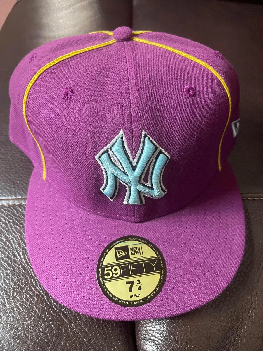 MLB New York Yankees MVP Snapback Cap Purple 47 Brand #30 MLB New York Yankees MVP Snapback Cap Purple 47 Brand