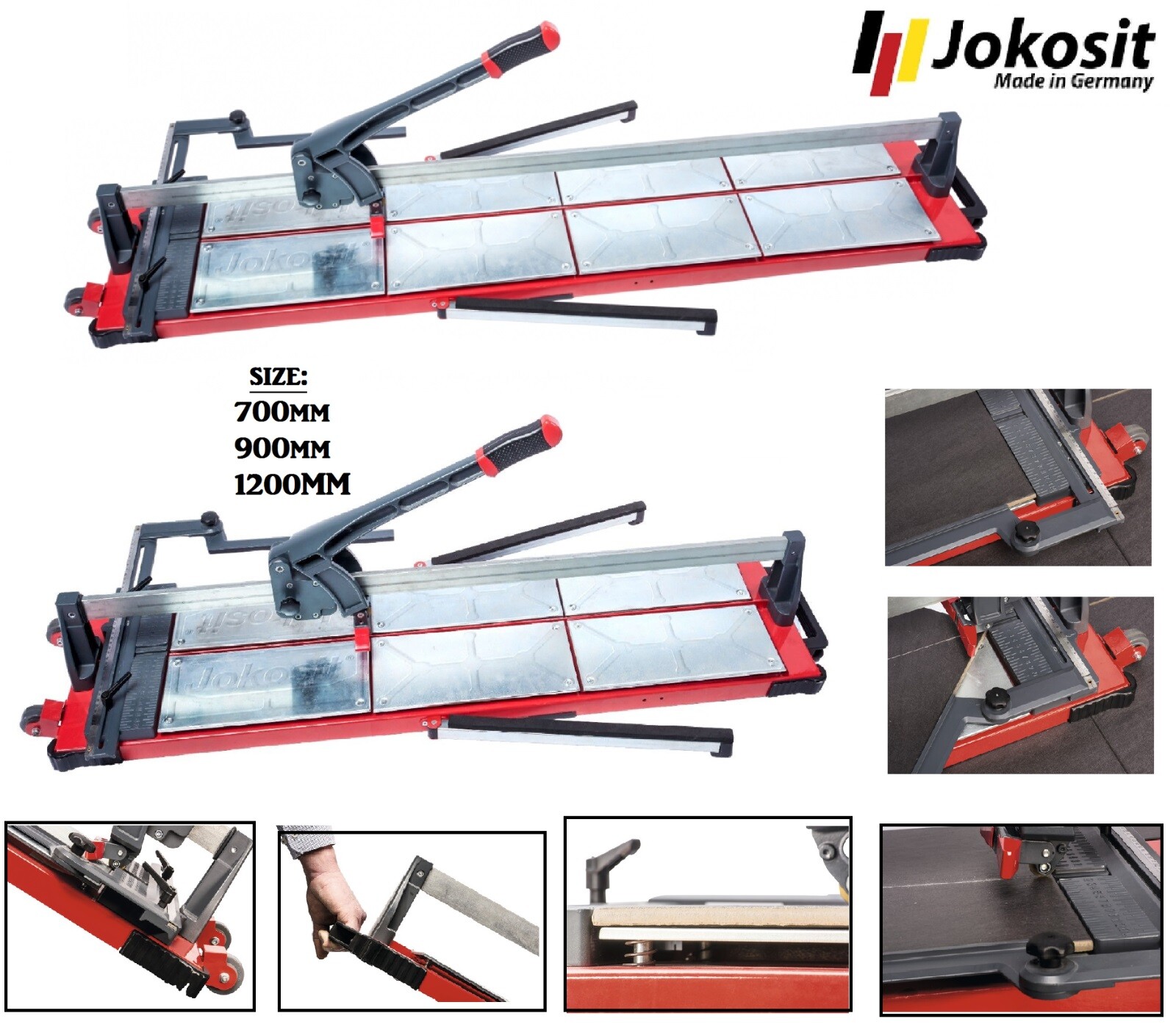 Jokosit Profi MAX Ball Bearing Tile Cutter 700mm, 900mm & 1200m MADE IN GERMAN eBay
