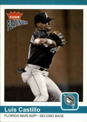 A4504- 2004 Fleer Platinum BB Karten 1-200 + Einsätze -du Pick- 15 + Kostenlose