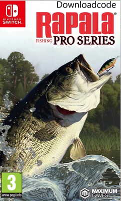 NEU für Nintendo Switch Spiel Rapala Fishing Pro Series Game Key Download Code