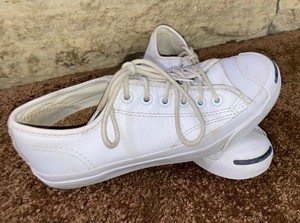 converse white leather size 6