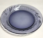 Vintage Pyrex Festiva Amethyst Purple Glass Side Plate Dessert / Salad Dish 7.5”