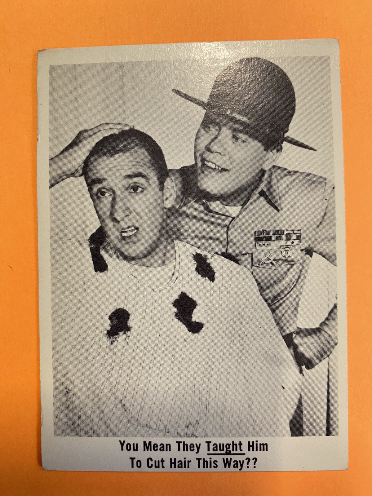Gomer Pyle Trading Cards Printable Cards