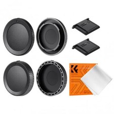K F Concept Nikon Z-mount Lens Cap Body Cap Cover Hot Shoe Cover Kit for Z6 Z7