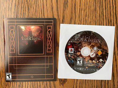 Folklore (Sony PlayStation 3, 2007) - Manual and Disc Only