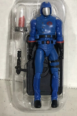  GI JOE 25th 50th ANNIVERSARY Cobra Commander Leader COMIC NEVER OUT OF BUBBLE