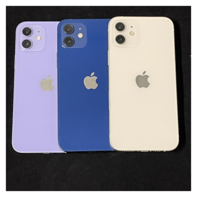 Apple iPhone 12 Unlocked Verizon Purple/Blue/White 64GB 128GB 5G iOS WiFi 