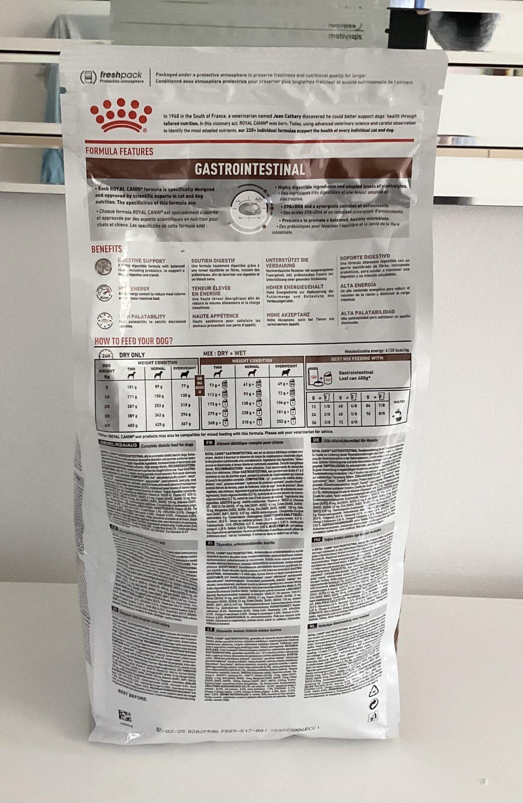 ROYAL CANIN Veterinary Gastrointestinal Low Fat Dry Dog food 2Kg eBay