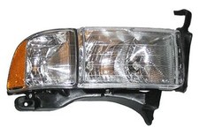 New Replacement Headlight Assembly Rh For 1999-01 Dodge Ram Sport