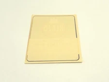 VINTAGE STANDARD OIL "BLAZO PRESSURE APPLIANCE FUEL" PUMP DECAL 5.25"x6.5" NOS