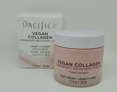 PACIFICA vegan collagen Overnight recovery cream 1.7oz NIB