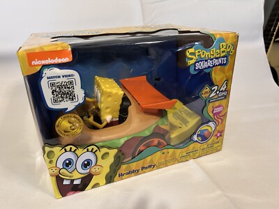 NKOK Remote Control Krabby Patty w Spongebob Vehicle, Full Function RC Vehicle