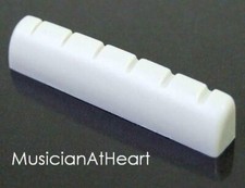 MusicianAtHeart Pure Real BONE NUT made for GIBSON Acoustic and Electric Guitar
