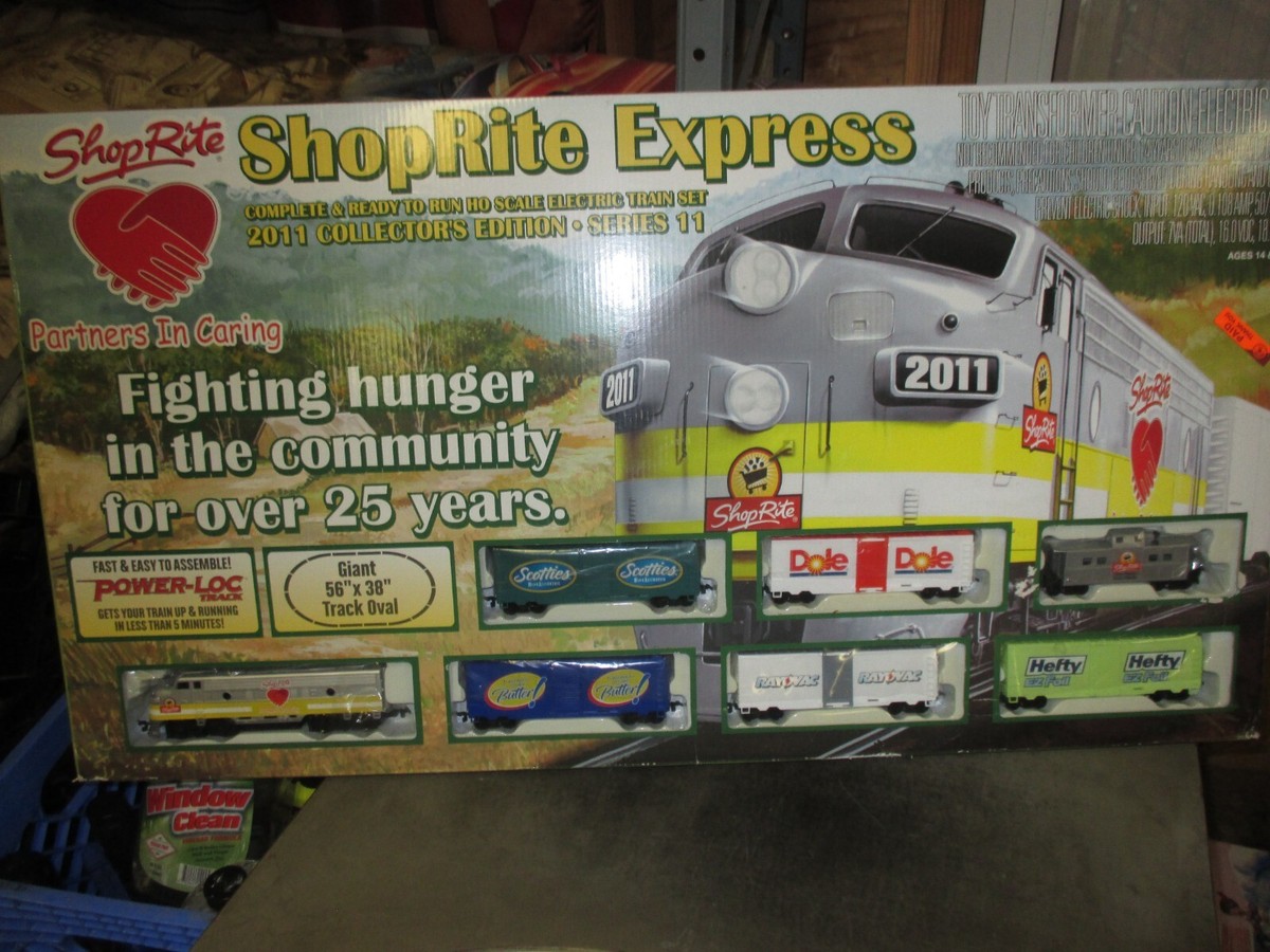 Train Set Shoprite Express 2011 Collectors Edition New In Box eBay