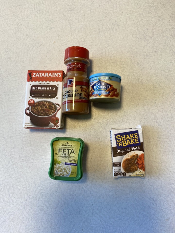 5 pc Mini Brand Lot Shake N Bake Box Is Messed Up Used Pet/smoke