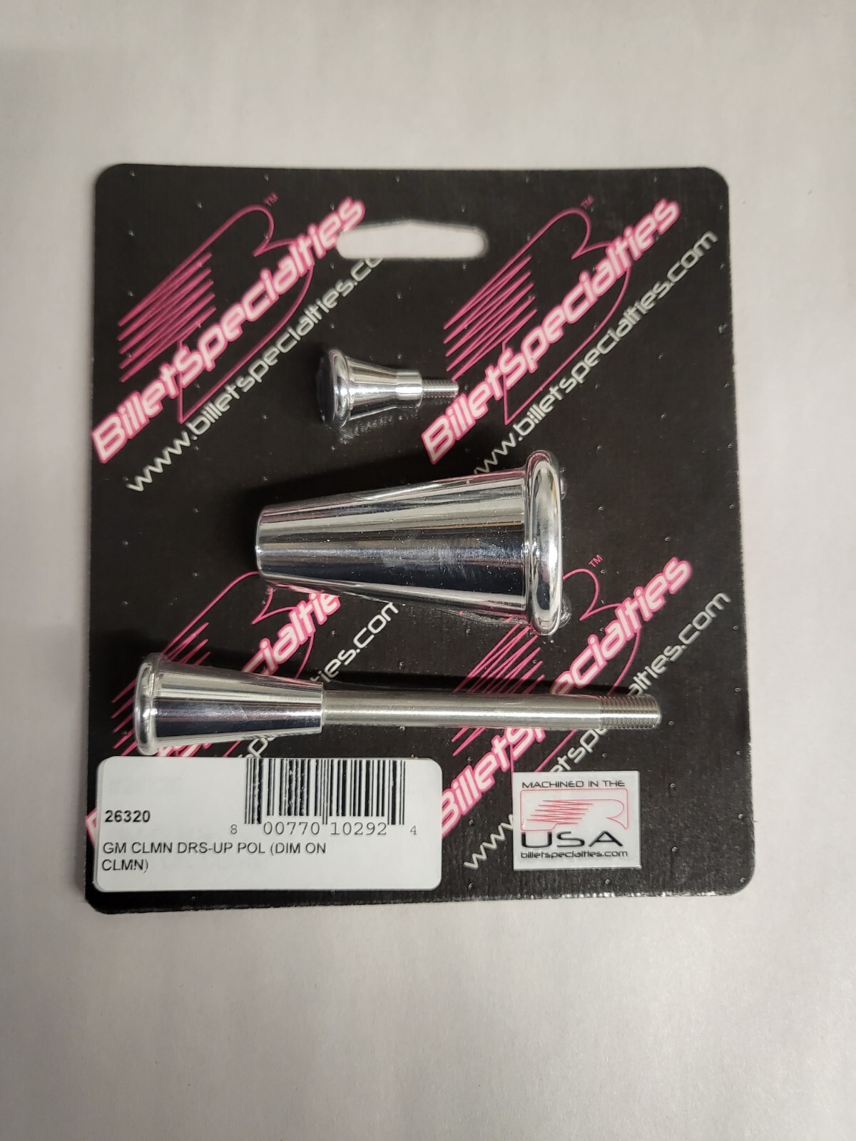 Billet Specialties 26320 Polished Column Late Model Dress Up Kit eBay