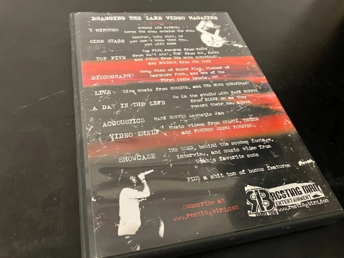 Dragging the Lake Video Magazine DVD Black Flag The Used Thrice Blink 182 VGC - Picture 2 of 2