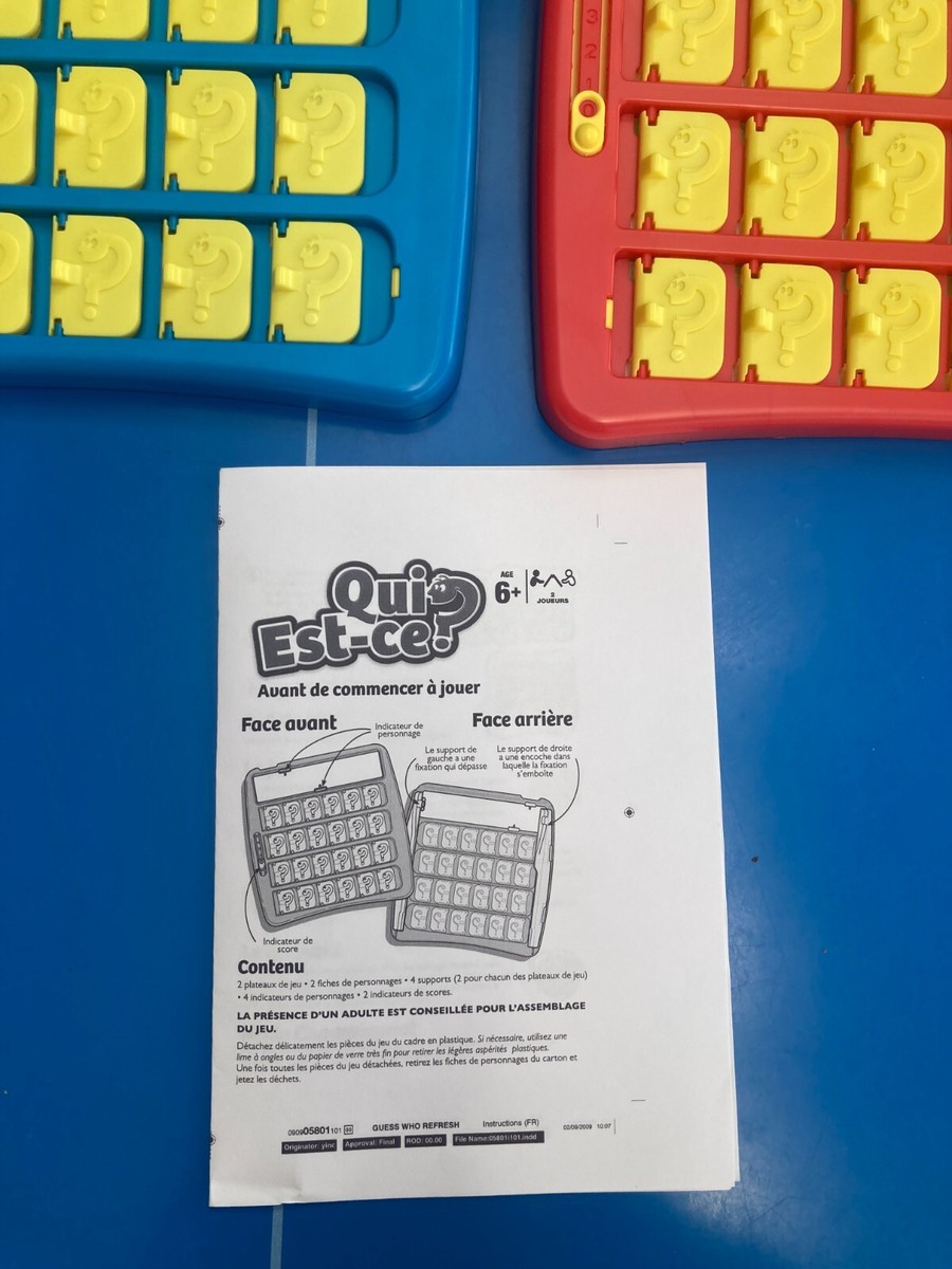 Hasbro Gaming Devinez qui ? Jeu de société original des puzzles pour 2 joueurs, jeux pour enfants et Bmbinas à partir de 6 ans, amusant pour la famille