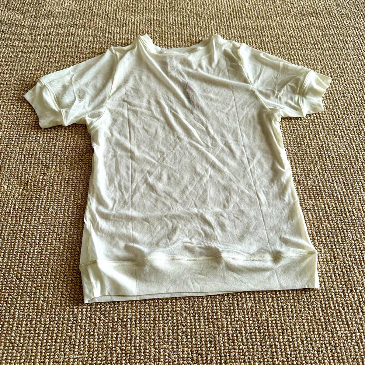 Skims Bone Summer Mesh T-Shirt, Size 3X NWT