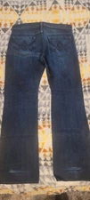 7 For All Mankind Bootcut Mens Jeans Blue 34  Faded W Denim 