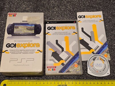SONY PLAYSTATION PSP OFFIZIELL GO EXPLOR GPS SAT NAV UMD SOFTWARE Spanien Portugal