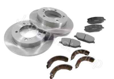 Rear Brake Rotors Pads Shoes TOYOTA '96-'01 MARK2 CHASER JZX100 Turbo Tourer V