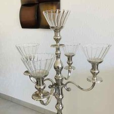 5 x Glasaufsatz o. Blumenschale Glas für Kerzenständer Kerzenleuchter Hochzeiten