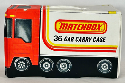 Vintage 1978 Matchbox Transport Truck Carry Case Lesney Holds 24