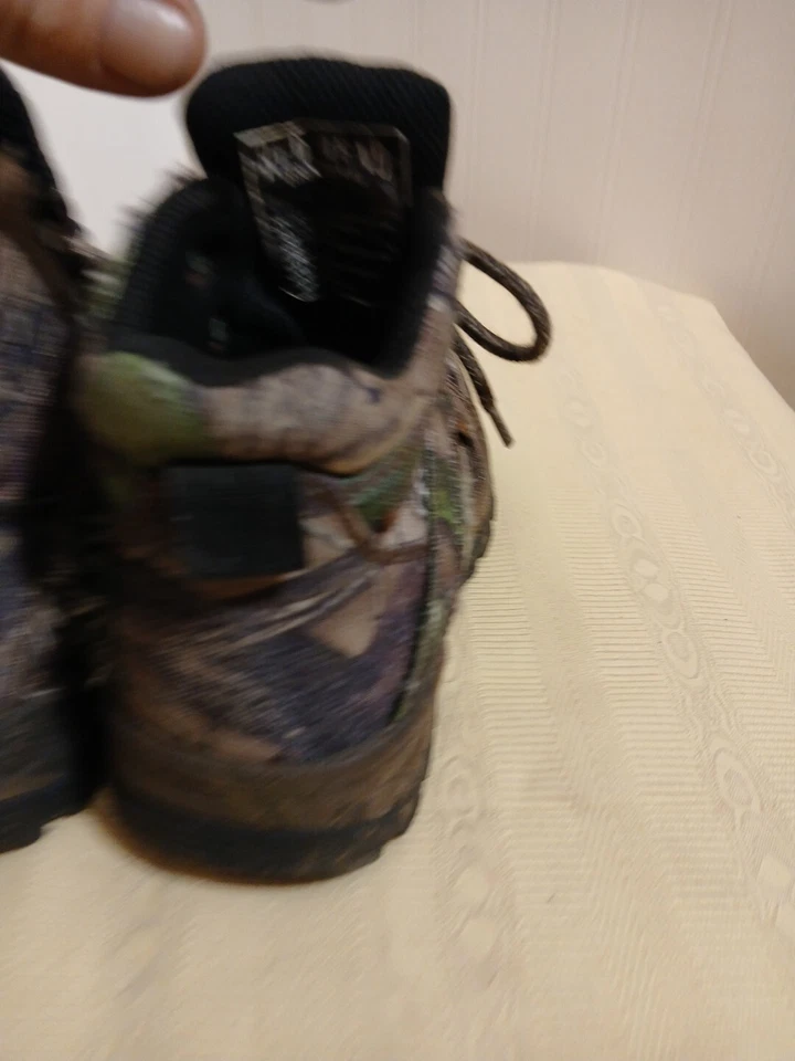 Botas de camuflaje con cordones aisladas Red Head Brand Co juveniles talla 13 impermeables Foto 4 de 4