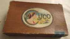 RARE FIND- 1926 CYCO CIGAR BOX (WOMEN) GREAT CONDITION