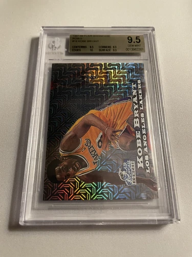 1997 Flair Showcase Row 0 Kobe Bryant BGS 9.5 True Gem +