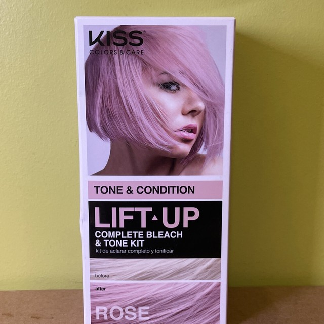 KISS LiftUp Complete Bleach & Tone Kit ROSE for sale online eBay