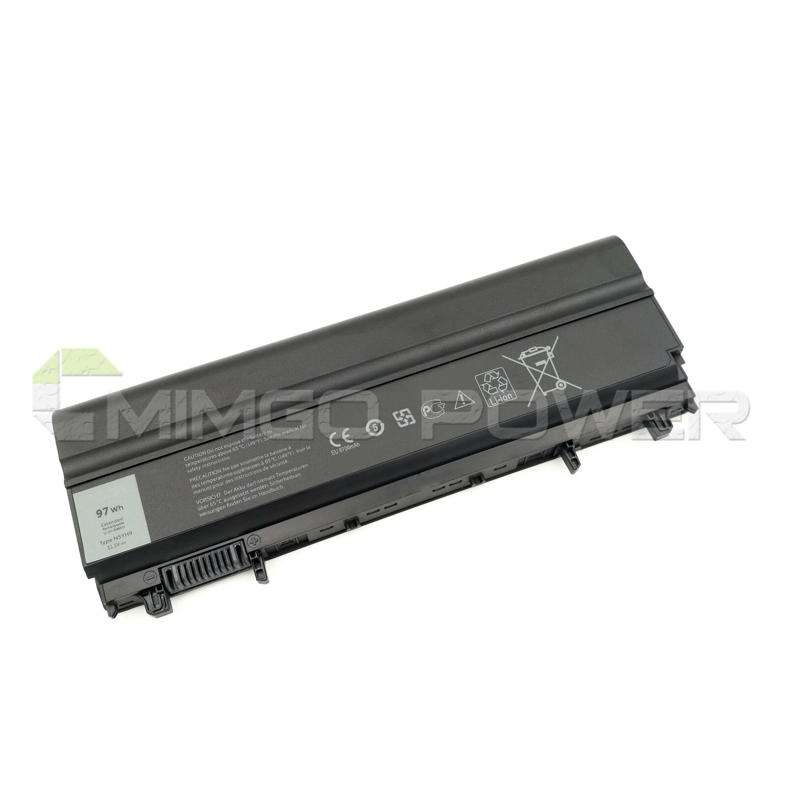Batería Dr. Battery Lavolta Para Dell Latitude E5440/E5540 - 11.1V, 4400mAh, 49Wh, Compatible Con N5YH9, VV0NF, F49WX, Etc. (Ion Litio, Reemplazo)