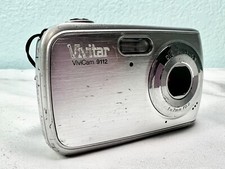 Vivitar ViviCam 9112 Silver 7mm F3.0 Digital Lens