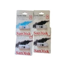 Lot Of 4 SanDisk 16GB Cruzer Glide USB 2.0 Flash Drive / USB: NEW