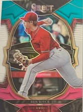 2023 Panini Select Concourse Tie-Dye Prizm Ben Joyce #77 Ser. #46/49 Rookie Card
