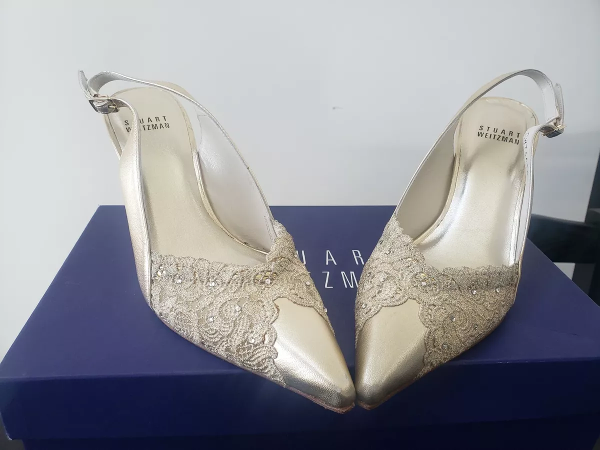 Stuart weitzman swarovski sales crystal shoes