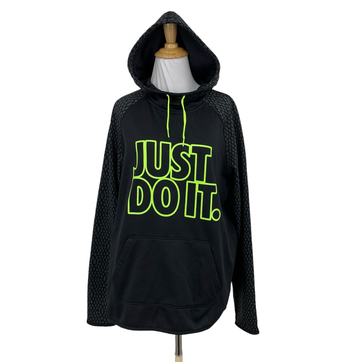nike just do it hoodie green