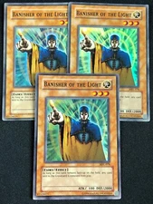 YUGIOH BANISHER OF THE LIGHT MRL-078 SUPER X3 PLAY/EDGE WEAR