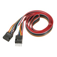 27.6" 9-Pin M/F Motherboard Cable, Colorful