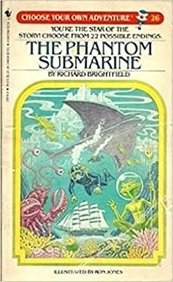 The Phantom Submarine Mass Market Paperbound Edward Packard