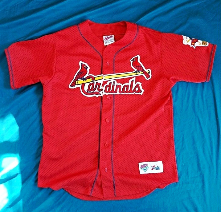 Vinatge Majestic St. Louis Cardinals Mark McGwire #25 Red MLB Jersey Men's M