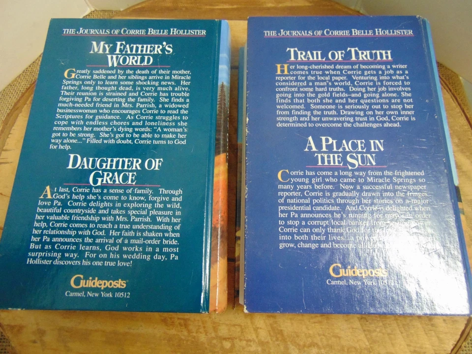 The Journals of Corrie Belle Hollister Michael Phillips Judith Pella LOT OF 2 - Image 3 of 4