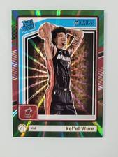 2024-25 Donruss #221 Kel'el Ware Holo Green Laser