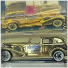 Hot Wheels 1989 California Custom 3371 Classic Cadillac Limo Blister Card Exc