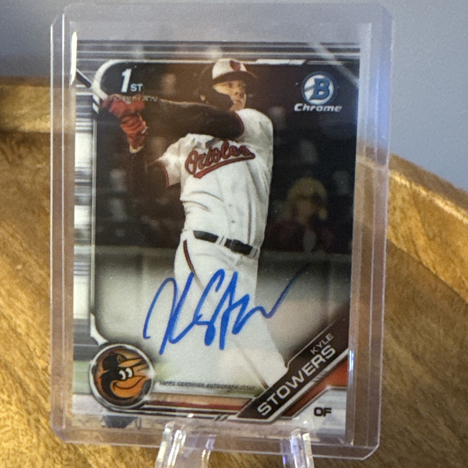 2019 Bowman Draft - Chrome Draft Pick Autographs Kyle Stowers #CDA-KS