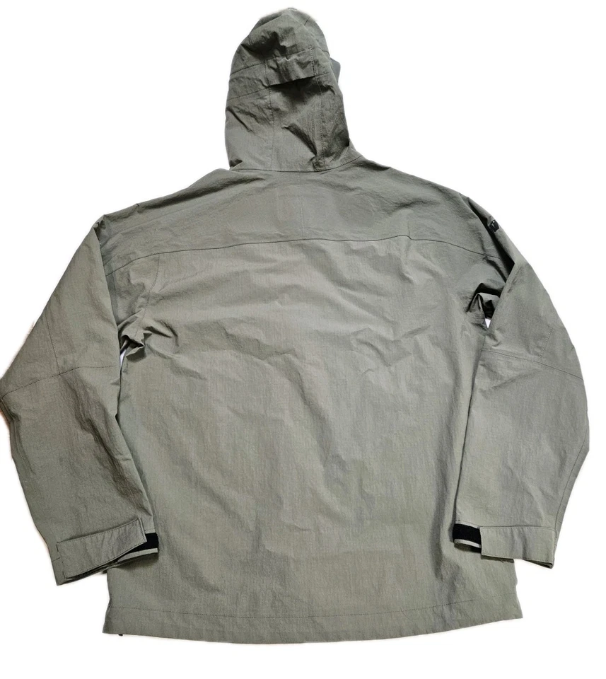 Chaqueta de lluvia Filson Swiftwater Field oliva cortavientos al aire libre Foto 2 de 4