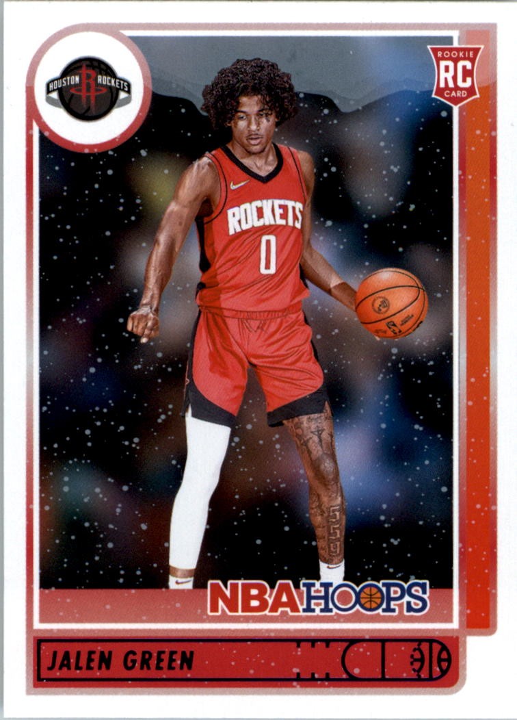 2021-22 Hoops Purple Winter #218 Jalen Green - BSK