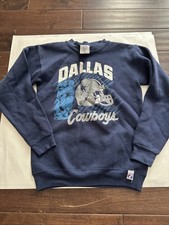 Vintage 1991 Dallas Cowboys NFL Football Sweatshirt Size Youth Large 14-16 