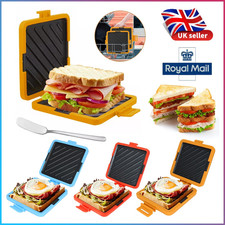 Toasted Sandwich Maker Machine Microwave Oven Toastie Microwavable Waffle Maker